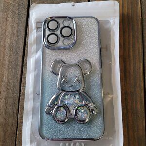 Iphone 15 Pro Max, Teddy Bear Phone Bubble Case